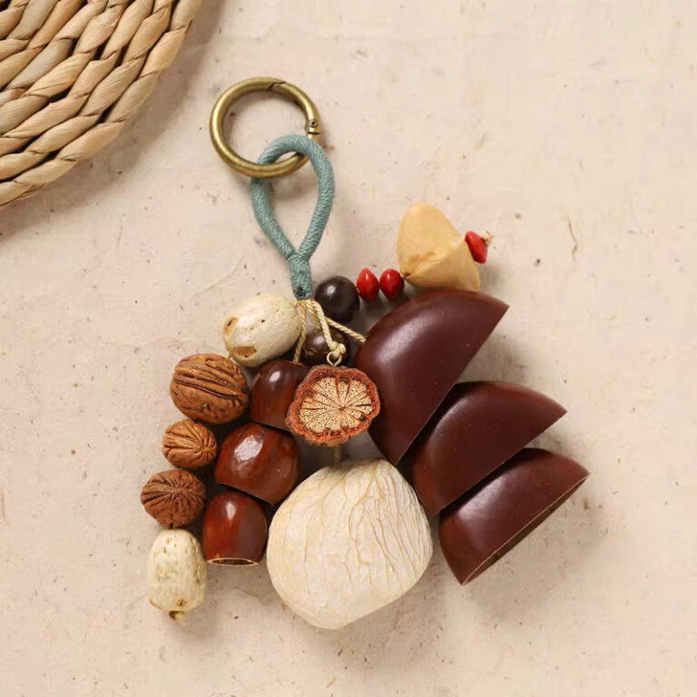 Bodhi Seed & Botanical Bag Charm