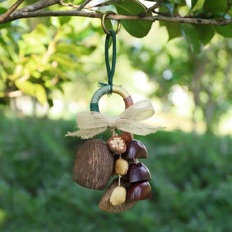 Botanical Shell & Seed Bag Charm