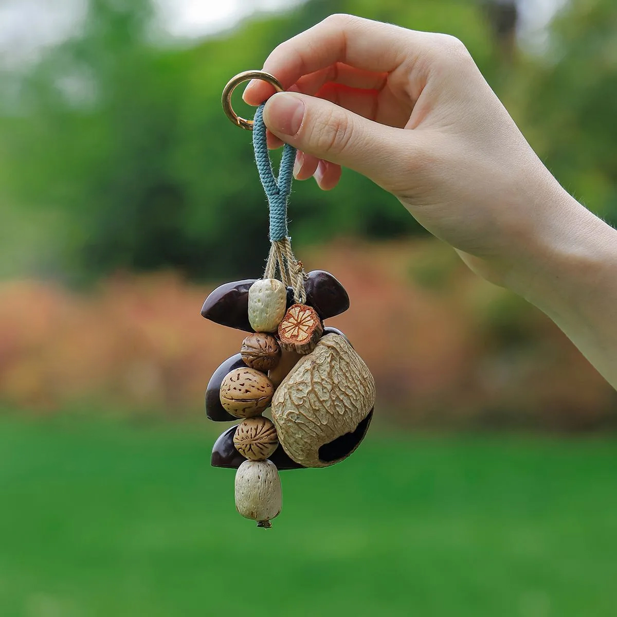 Bodhi Seed & Botanical Bag Charm