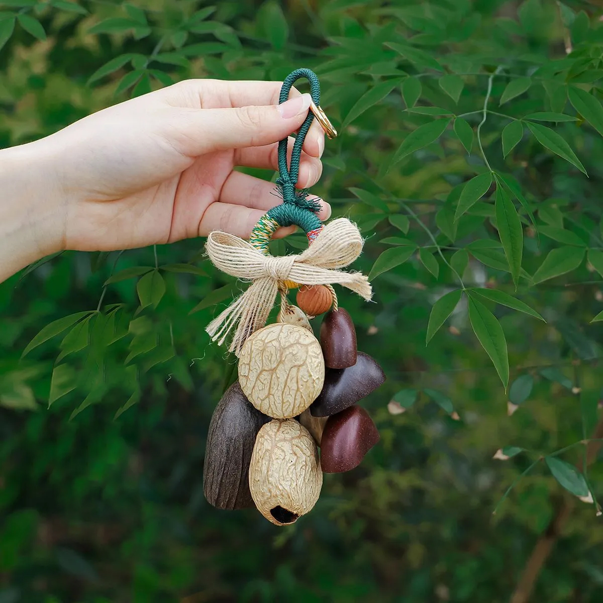 Botanical Shell & Seed Bag Charm